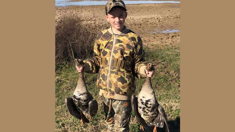 Gueydan specklebelly hunt