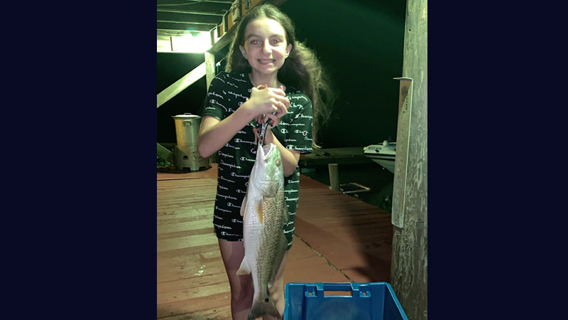 Kynzie's Dularge redfish