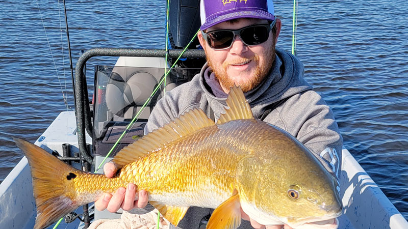 Sight-casting to redfish