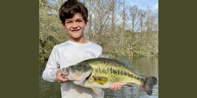 Tripp's lunker bass