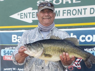 Jeffrey Tall of Jennings landed a 10.81-pound Toledo Bend bass on March 18.