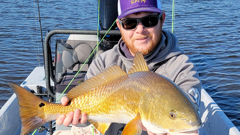 Dalton's beautiful redfish