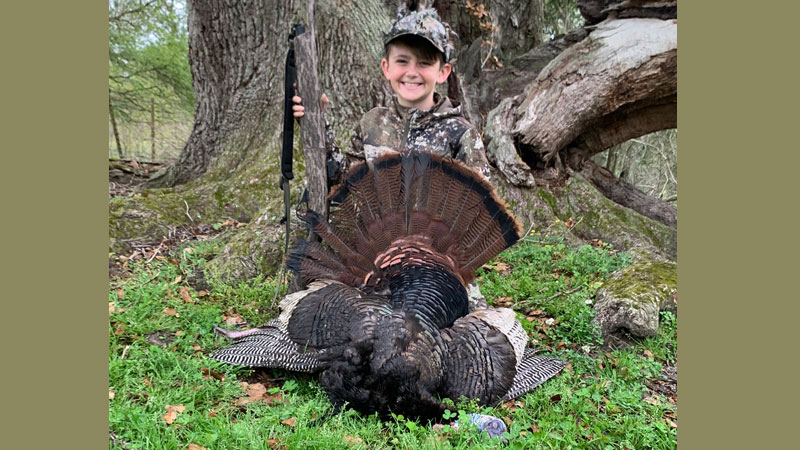 First turkey at Kisatchie National Forest