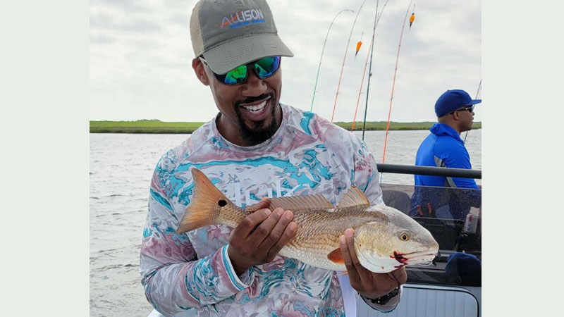 Jonathan's first redfish