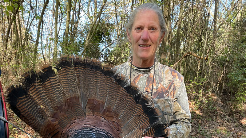 Laura's first turkey