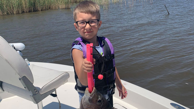 Dularge sheepshead for Beau
