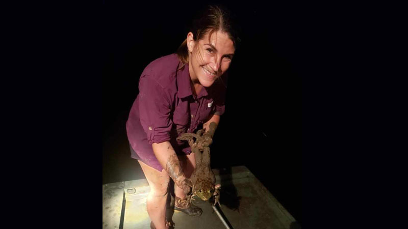 Vermilion River frogging