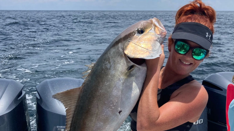 Jenna Whitmer's big catch