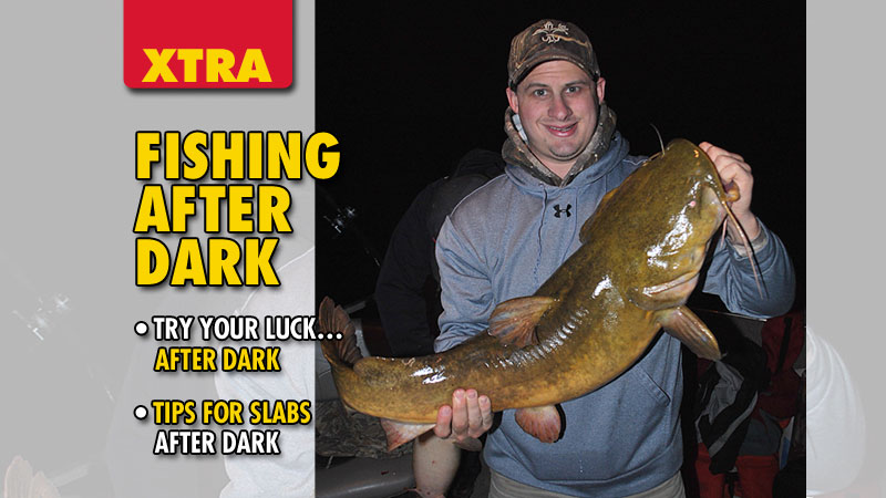 Stay cool when the fishing is hot by heading out after the sun goes down.