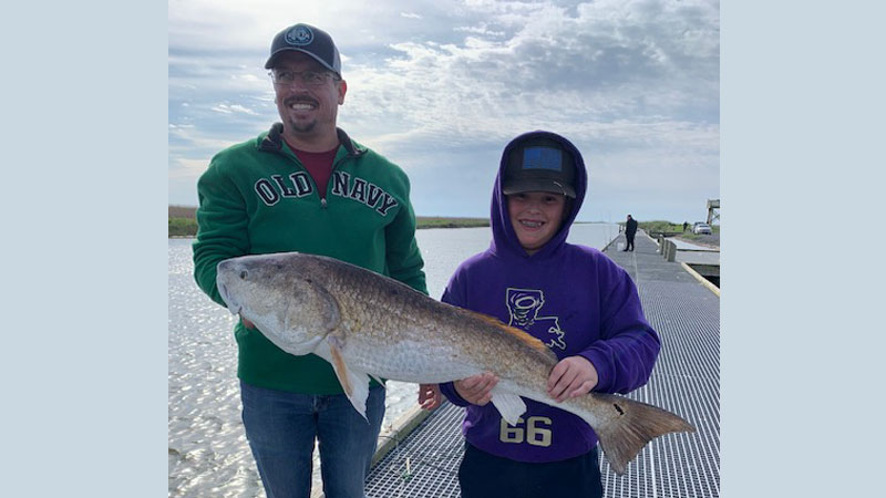 Rockefeller Refuge redfish