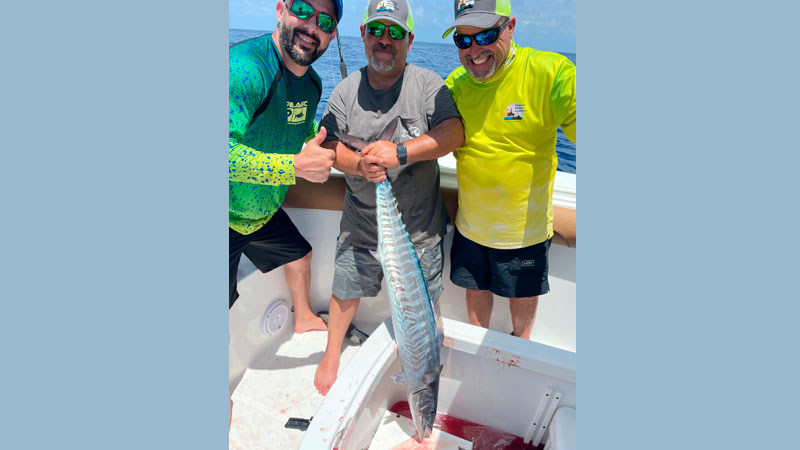 Wahoo in Fourchon Oilman's Fishing Tournament