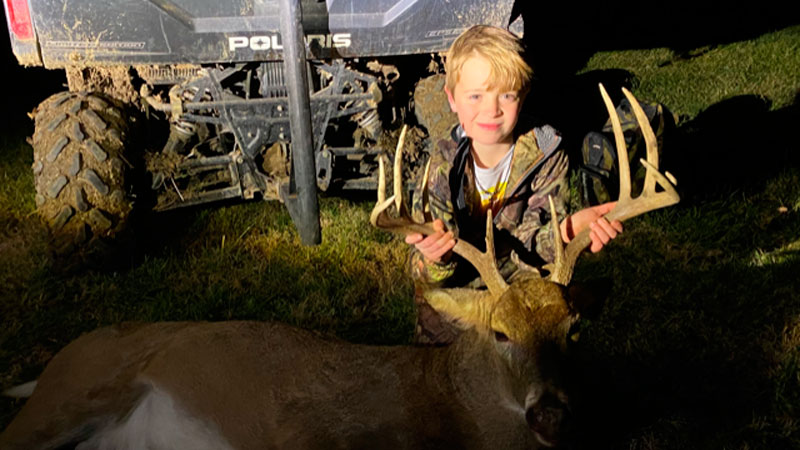 Connor's 11-point buck