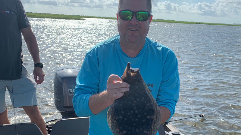 Finally a flounder