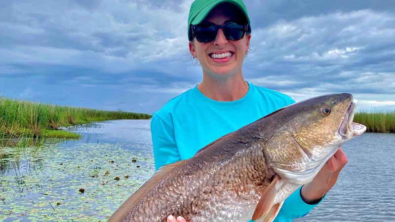 Gabrielle's beautiful bull red