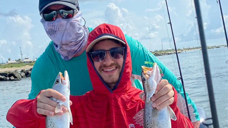 Catching doubles in Grand Isle