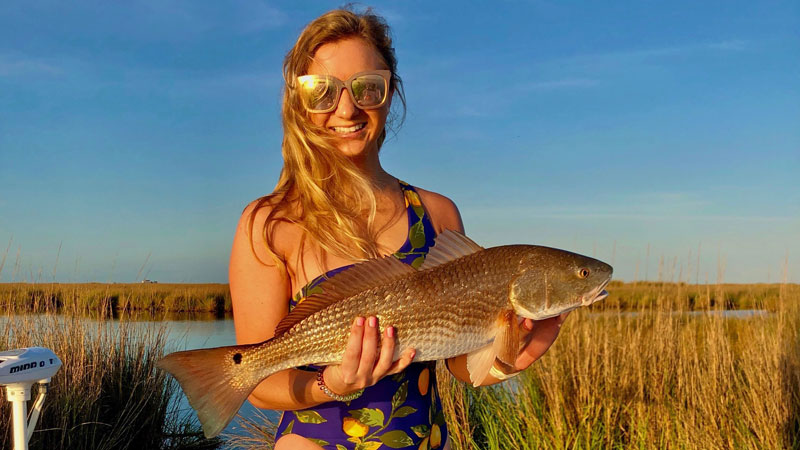 Kristen's Lafitte redfish