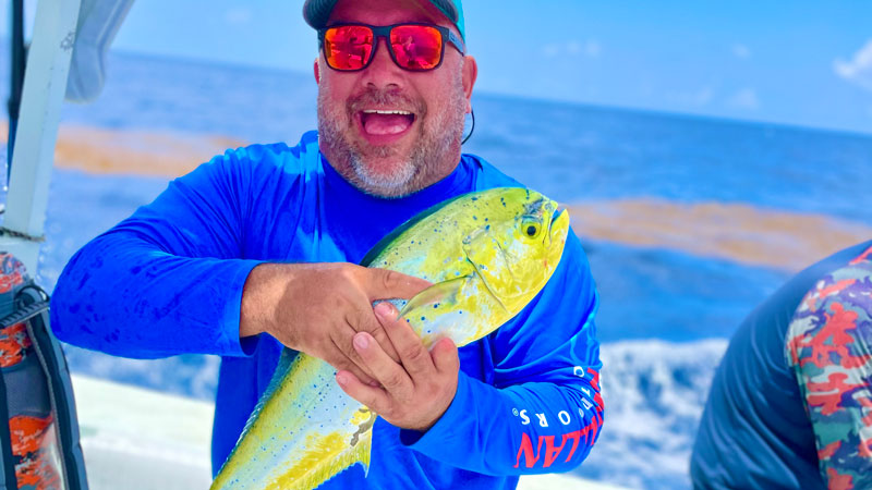 First offshore trip for Charles