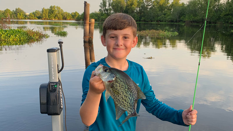 Grandfather and grandson fishing trips