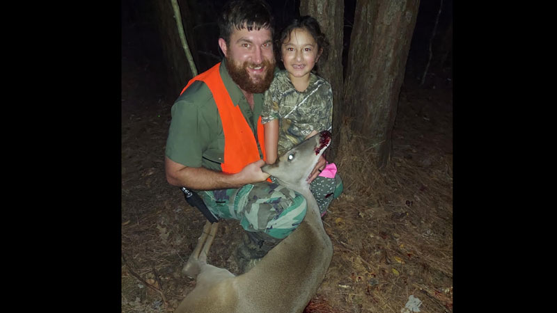 Paisley's first deer