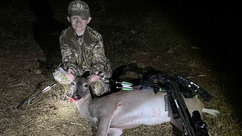 Ty's first deer of the season