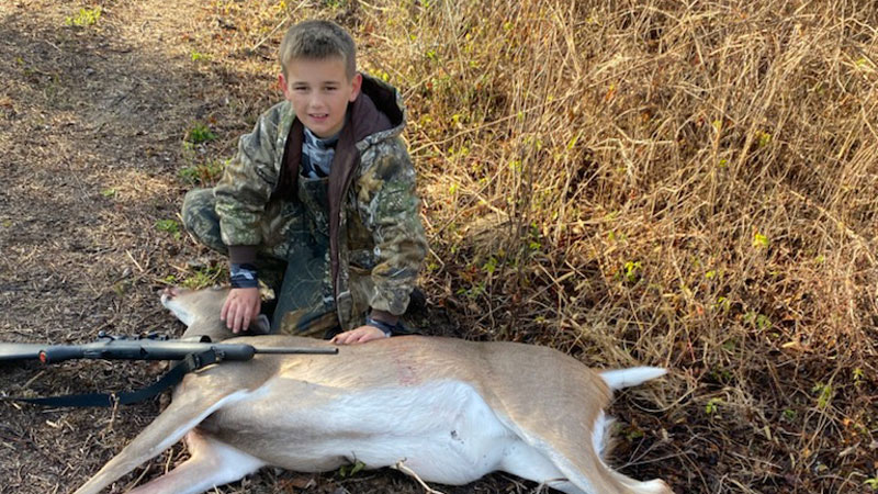 Maison's first deer