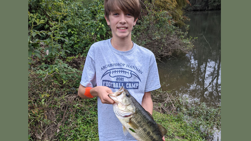 Ambrose's biggest bass