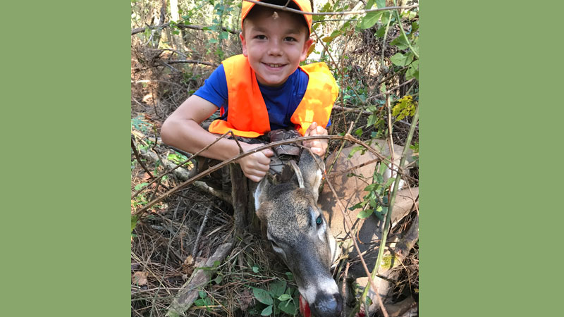 First deer on Halloween