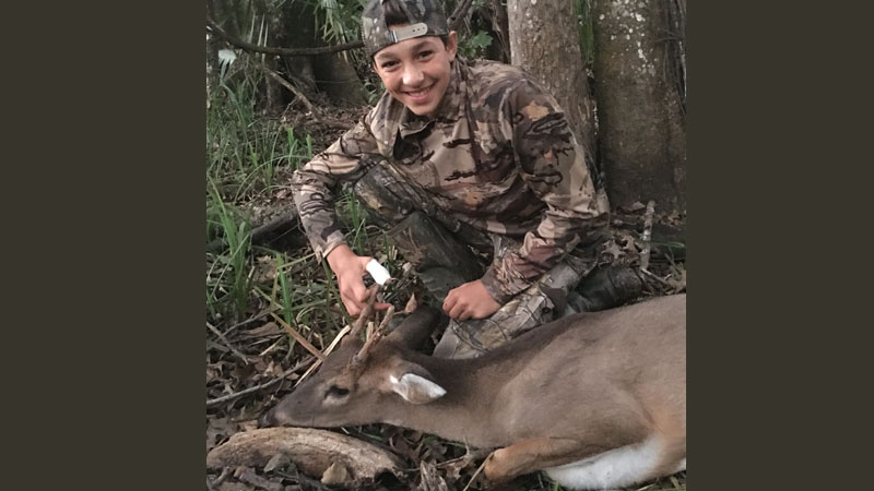 First Louisiana deer