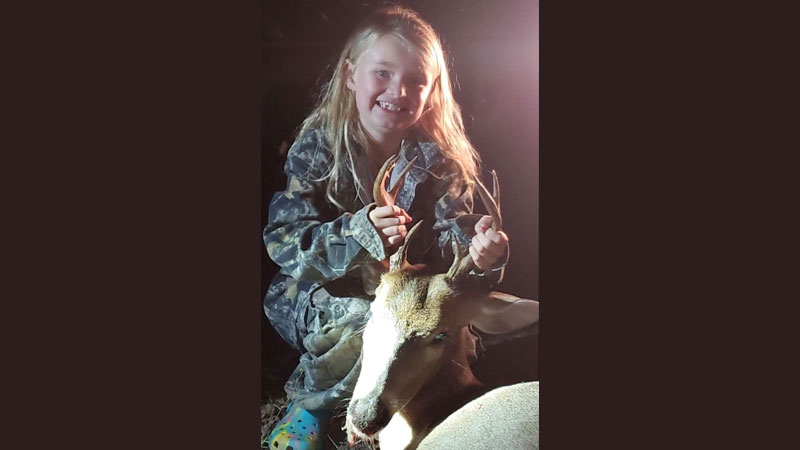 Emmalynn's first deer