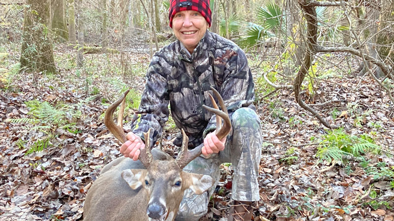 Mary's heavy-horned buck