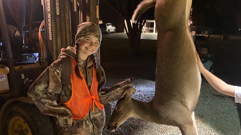 Lilly's first doe