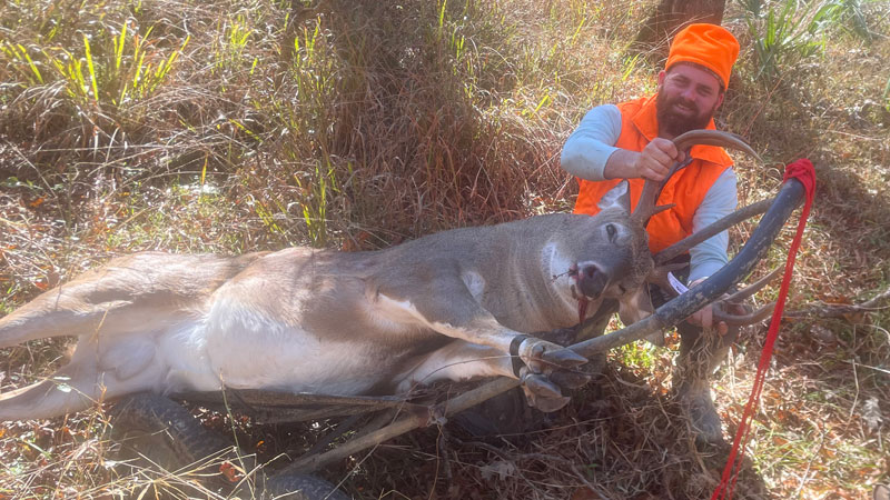 Anthony's 275-pound Tensas buck
