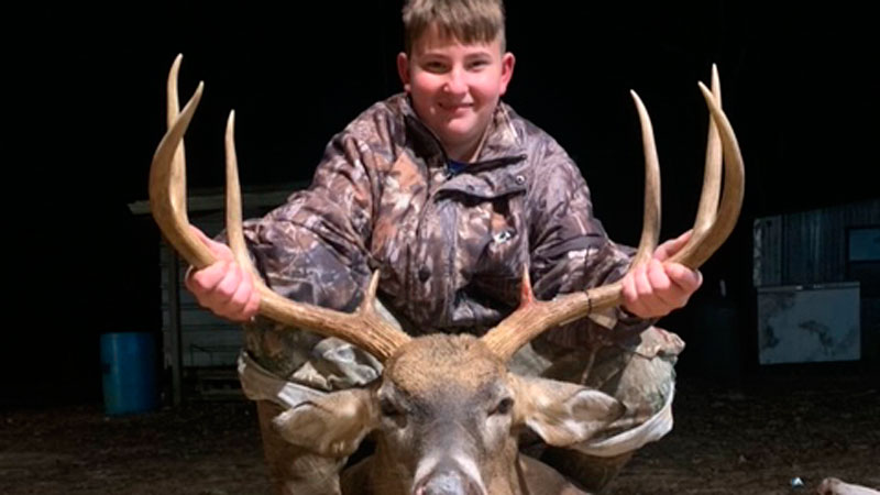 Ayden's Bienville Parish buck