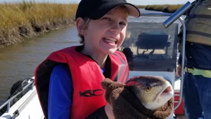 Jim's first redfish