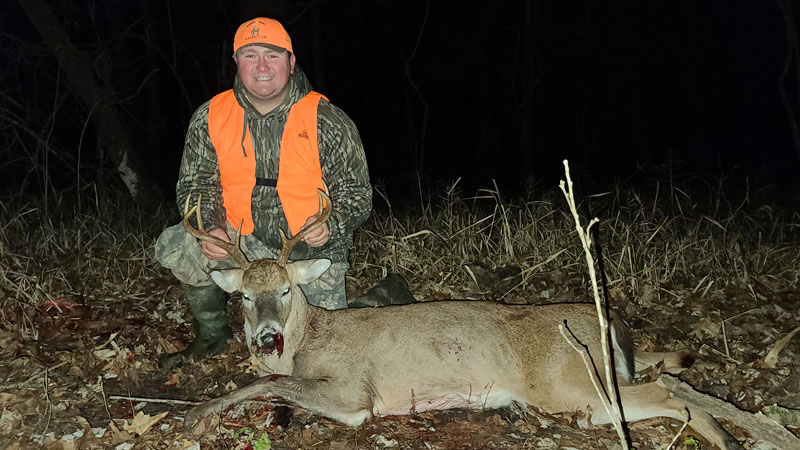 Sherburne WMA buck for Kayden