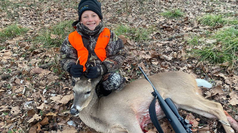 Markell's first deer