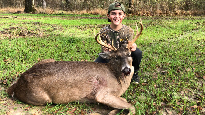 Stewart's 8-point buck