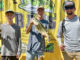 2022 Big Bass Rodeo Adult Bass Winners - 1st place Scott Daigle with a 5.57-pound bass, 2nd place Justin Landry, 3rd place Luke Greer. (Photo courtesy LDWF)
