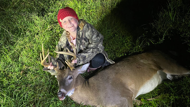 Ryleigh's 13-point buck