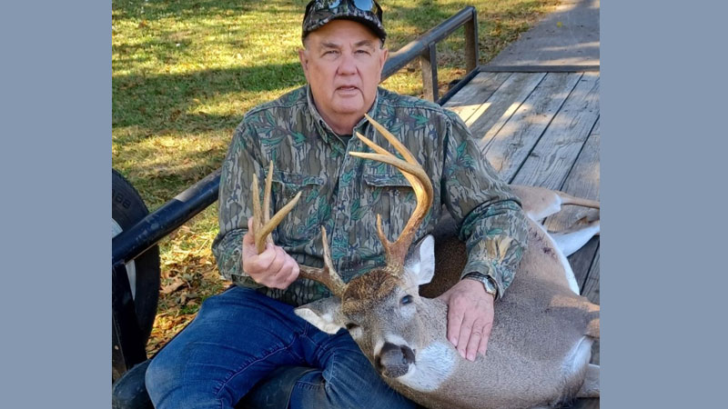 Louisiana whitetail with a pistol