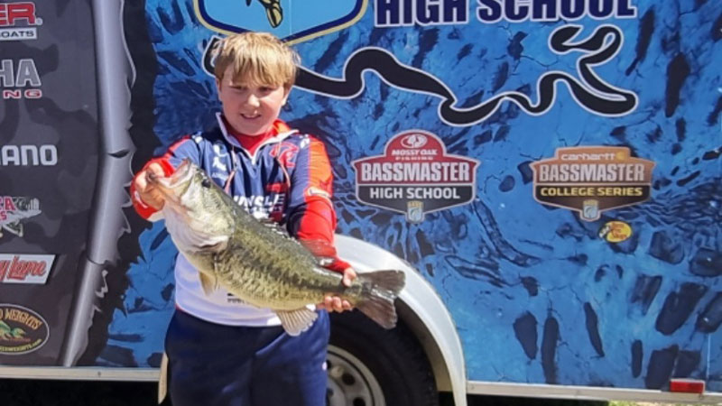 Piers Picou's personal best bass