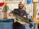 Zachary Gagnard and his night-time trophy, a 10.87 Toledo Bend lunker bass.