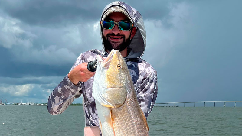 Scott's Sabine Lake redfish