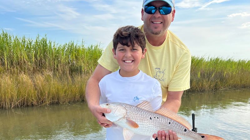 Family fishing days are the best!