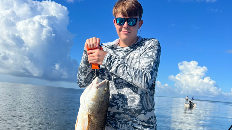 Jake Gauthier's bull red