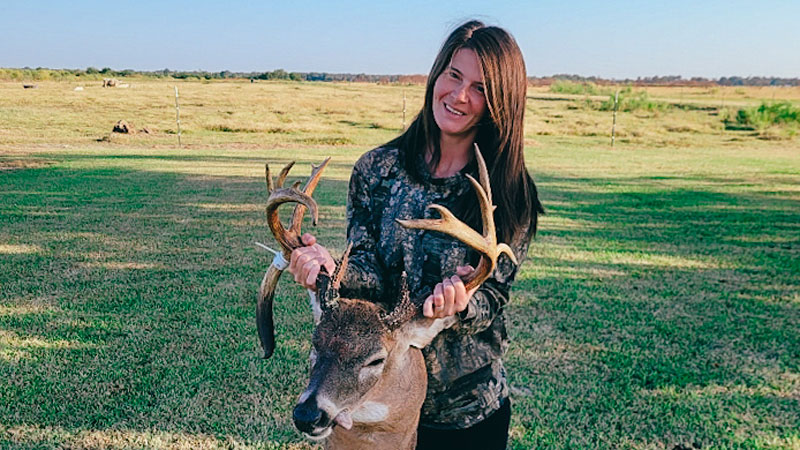 Lyndsey's 16-point buck