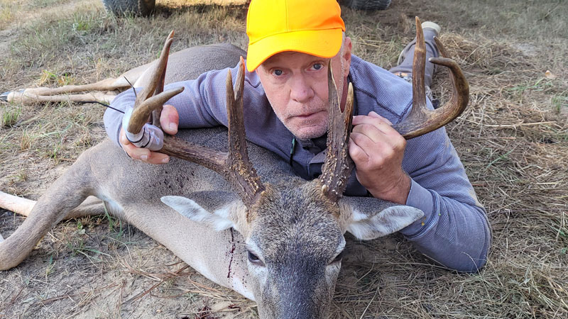 Tony Crader was hunting on the Alexander State Forest when he took this buck on Oct. 9, 2022.