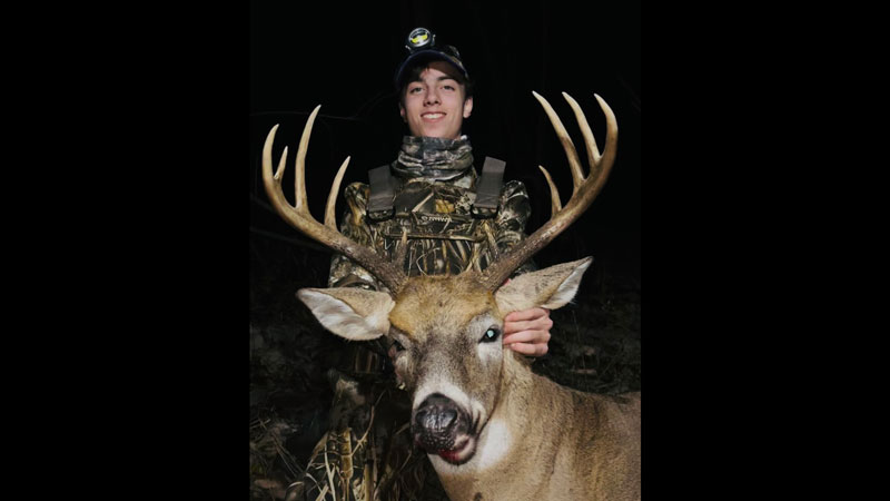 Blake Chong's first deer