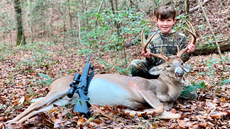 Ross Louque's first deer