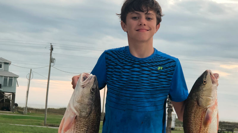 Isaac Landry's Big Lake reds